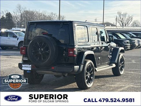 Used 2023 Jeep Wrangler Unlimited Sahara w/ Cold Weather Group image 3