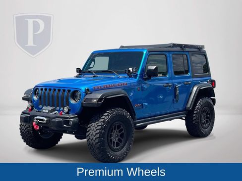 Certified 2021 Jeep Wrangler Unlimited Rubicon w/ Xtreme Recon 35" Tire Package AWD/4WD image 5