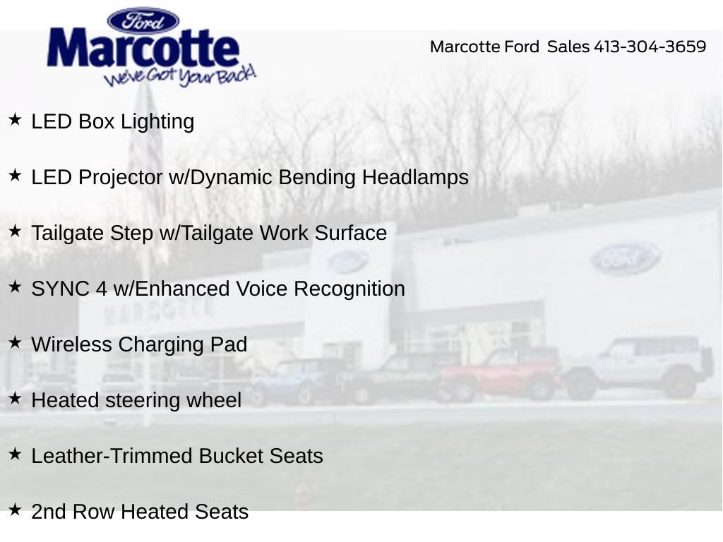 Certified 2023 Ford F150 Lariat w/ Equipment Group 502A High AWD/4WD image 36