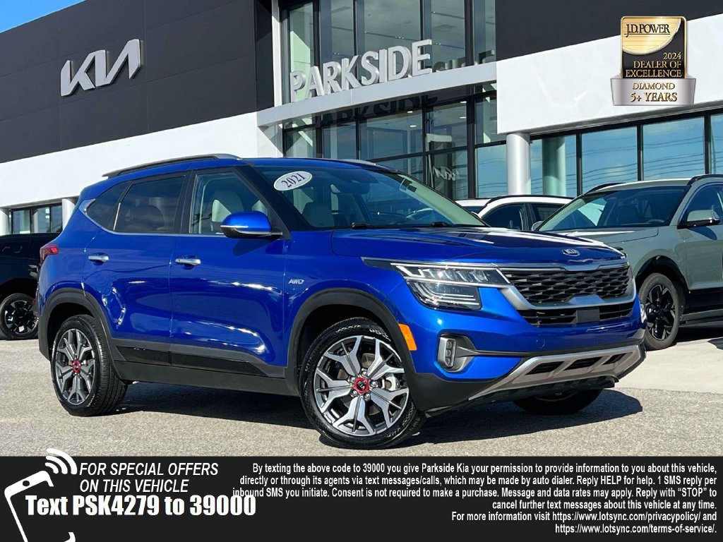 Used 2021 Kia Seltos SX AWD/4WD image 1