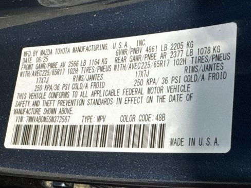Used 2025 MAZDA CX-50 AWD 2.5 S w/ Premium Package image 4