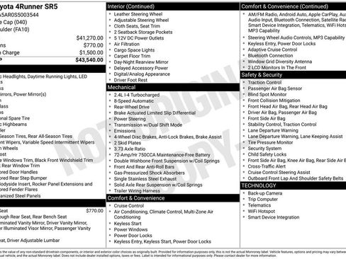 Used 2025 Toyota 4Runner SR5 RWD image 7
