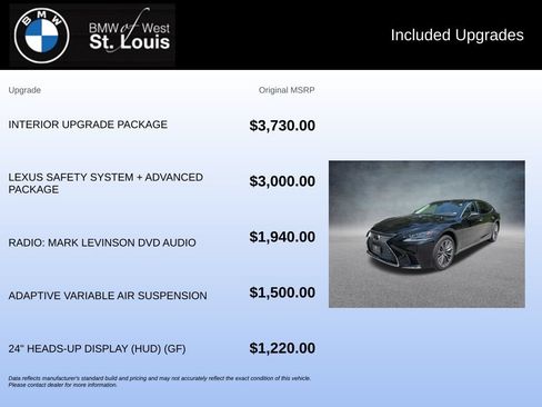 Used 2018 Lexus LS 500 AWD w/ Interior Upgrade Package image 20