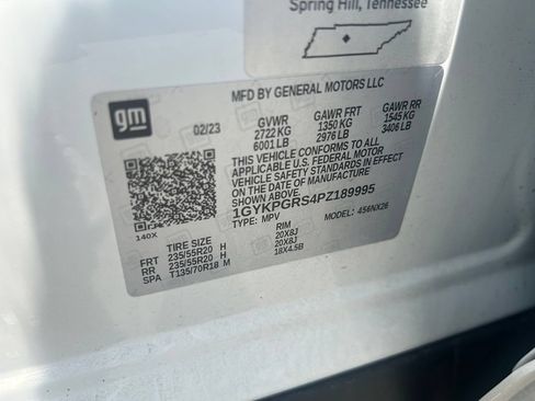 Used 2023 Cadillac XT6 Sport w/ LPO, ONYX Package AWD/4WD image 16