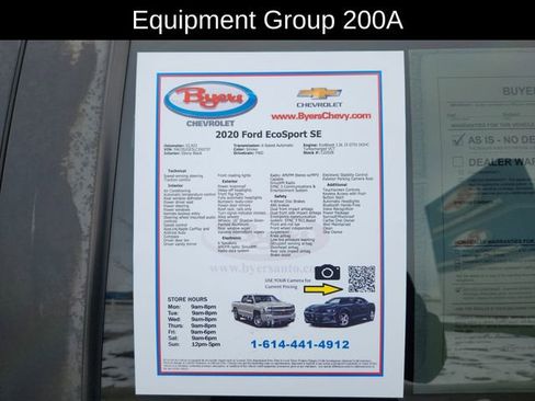 Used 2020 Ford EcoSport SE image 13