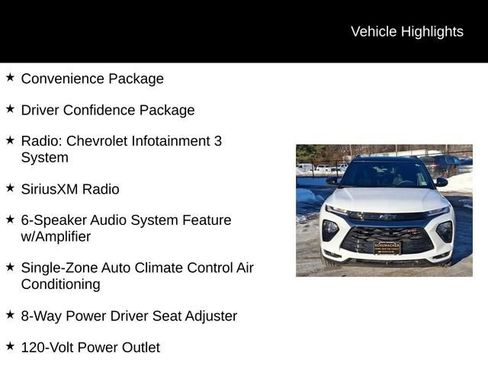 Used 2023 Chevrolet TrailBlazer RS w/ Convenience Package image 12