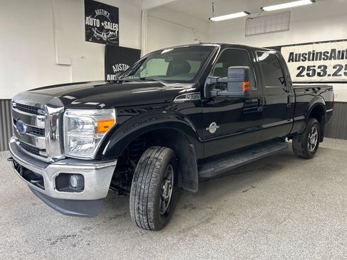 Used 2016 Ford F350 Lariat w/ Lariat Ultimate Package AWD/4WD image 3