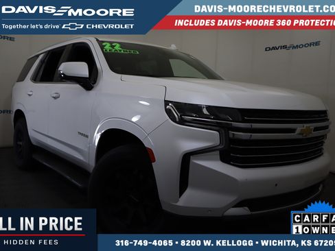 Used 2022 Chevrolet Tahoe LT w/ Luxury Package AWD/4WD image 1
