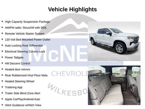 Used 2023 Chevrolet Silverado 1500 LTZ w/ Z71 Off-Road Package AWD/4WD image 10