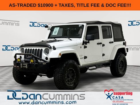 Used 2015 Jeep Wrangler Unlimited Sahara AWD/4WD image 1