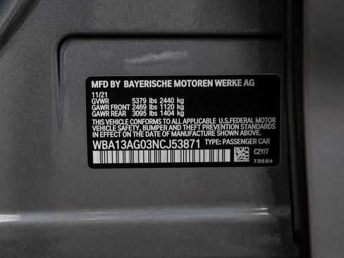 Used 2022 BMW 530e w/ M Sport Package RWD image 52