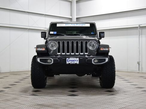 Used 2021 Jeep Wrangler Unlimited Sahara w/ Safety Group AWD/4WD image 2