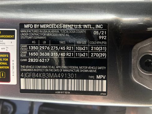Certified 2021 Mercedes-Benz GLE 350 4MATIC image 37