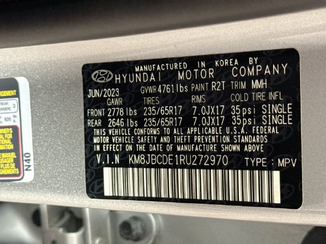 Certified 2024 Hyundai Tucson SEL AWD/4WD image 32
