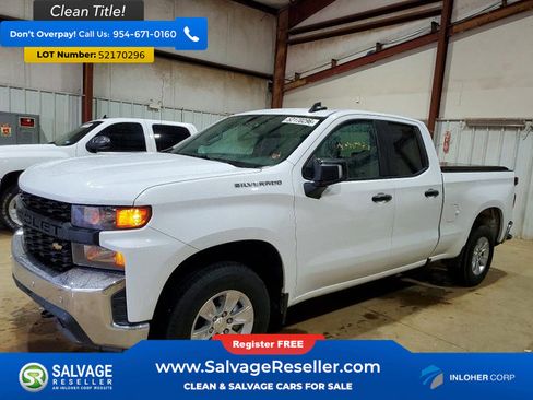 Used 2021 Chevrolet Silverado 1500 W/T w/ WT Value Package RWD image 1