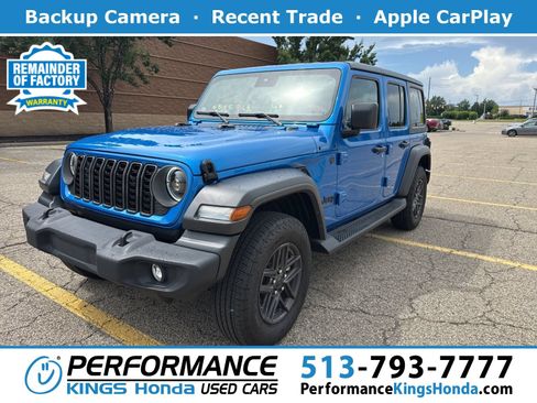 Used 2024 Jeep Wrangler Unlimited Sport AWD/4WD image 1