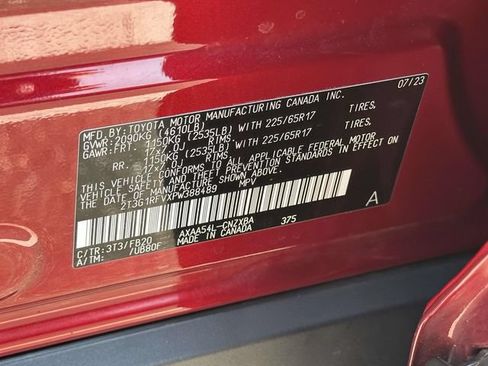 Used 2023 Toyota RAV4 LE AWD/4WD image 21
