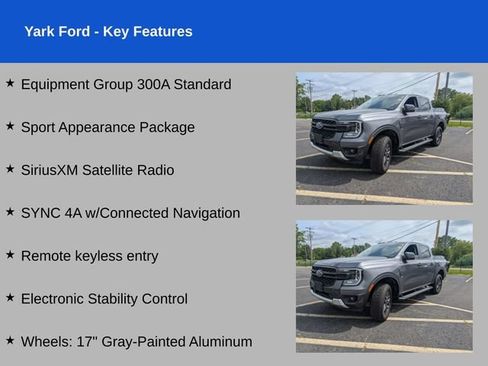 Used 2025 Ford Ranger XLT AWD/4WD image 2