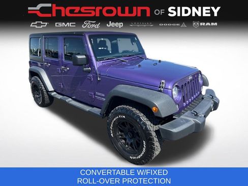 Used 2018 Jeep Wrangler Unlimited Sport w/ Connectivity Group AWD/4WD image 3