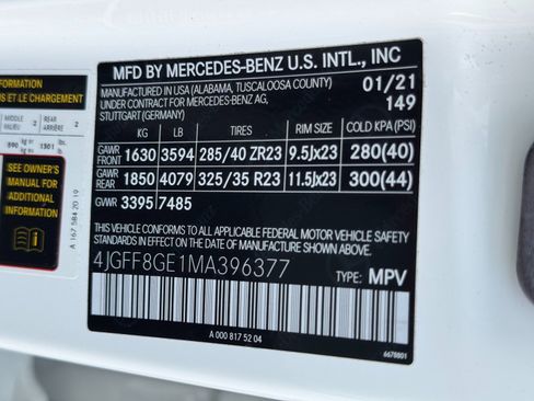 Used 2021 Mercedes-Benz GLS 580 4MATIC image 58