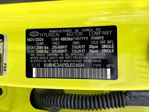 Used 2025 Hyundai Kona Limited FWD image 33