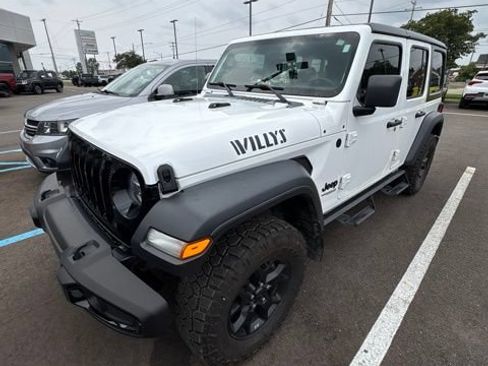 Certified 2021 Jeep Wrangler Unlimited Sport AWD/4WD image 1