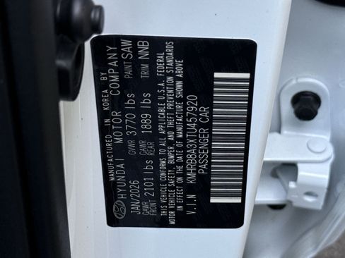 New 2026 Hyundai Venue SE FWD image 27