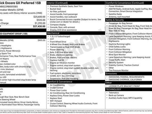 Used 2024 Buick Encore GX Preferred image 36