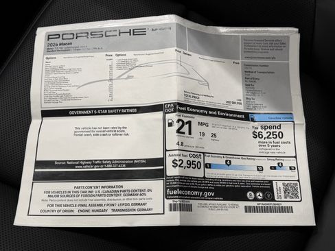 Certified 2026 Porsche Macan AWD/4WD image 63