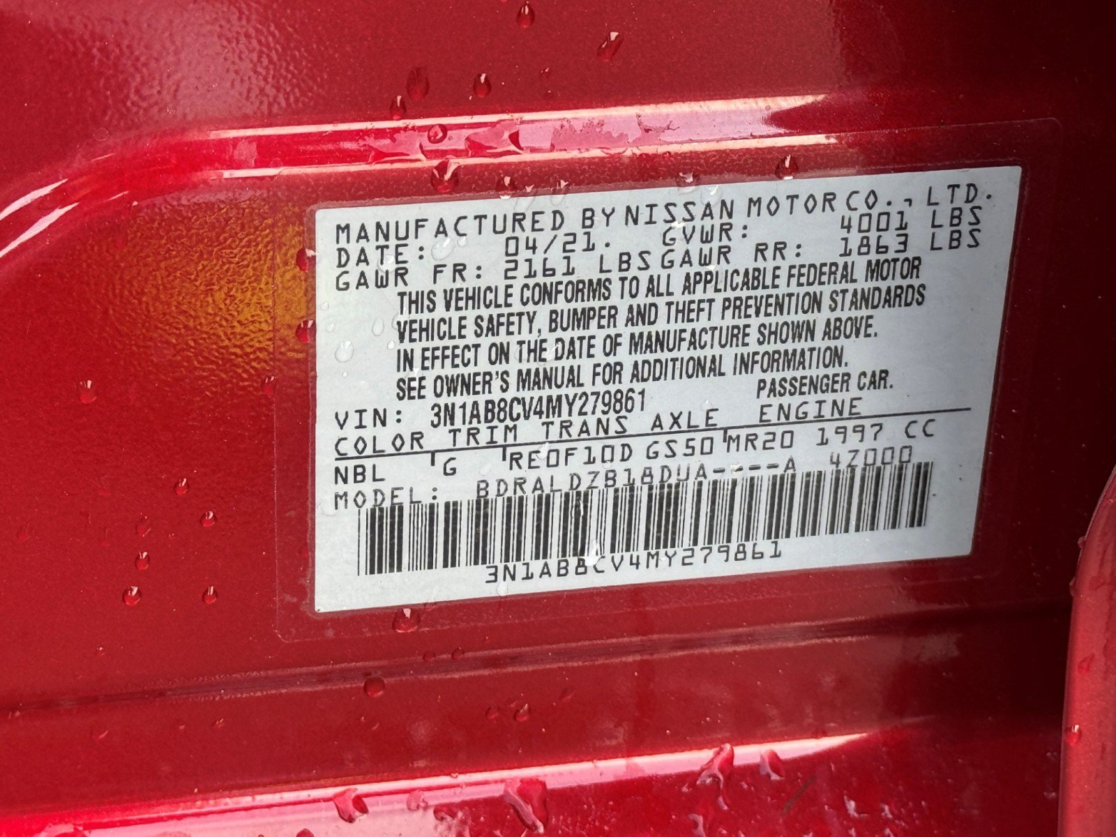 Used 2021 Nissan Sentra SV FWD image 37
