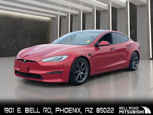 Used 2021 Tesla Model S Plaid AWD/4WD image 1