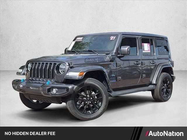 Used 2021 Jeep Wrangler Unlimited Sahara AWD/4WD image 1