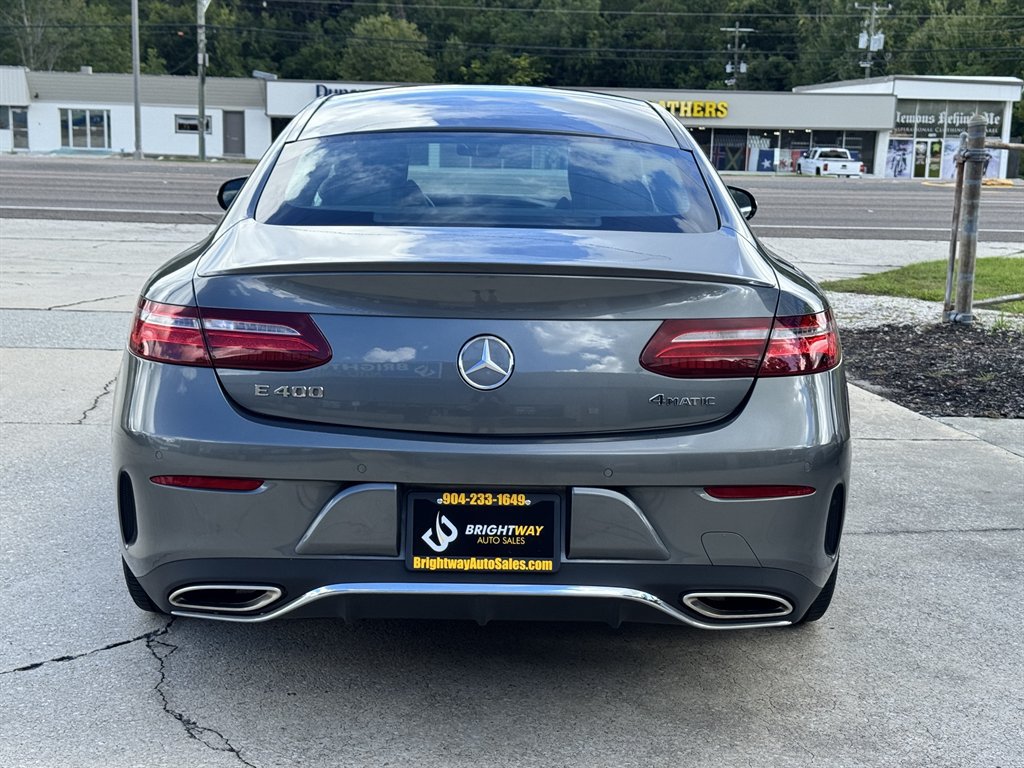 Used 2018 Mercedes-Benz E 400 4MATIC Coupe w/ Premium 1 Package image 6