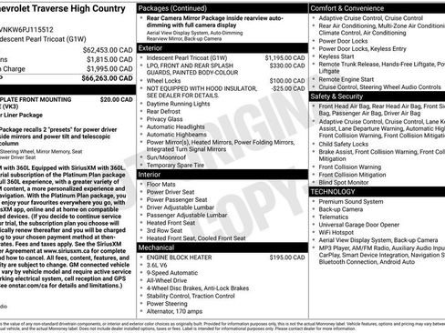 Used 2023 Chevrolet Traverse High Country AWD/4WD image 26