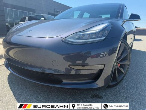 Used 2020 Tesla Model 3 Performance AWD/4WD image 1