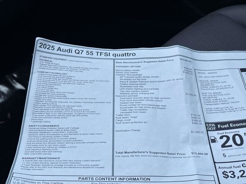 Used 2025 Audi Q7 3.0T Premium Plus image 34