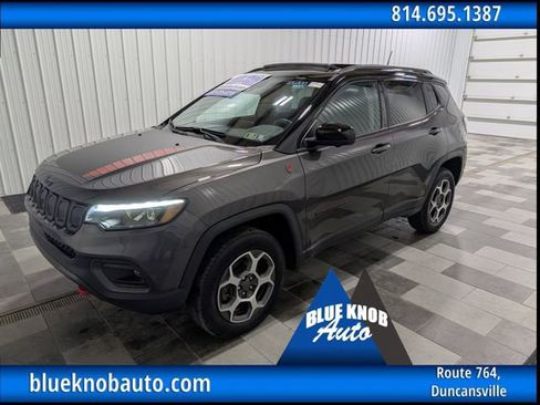 Used 2022 Jeep Compass Trailhawk w/ Trailhawk Elite Group image 1