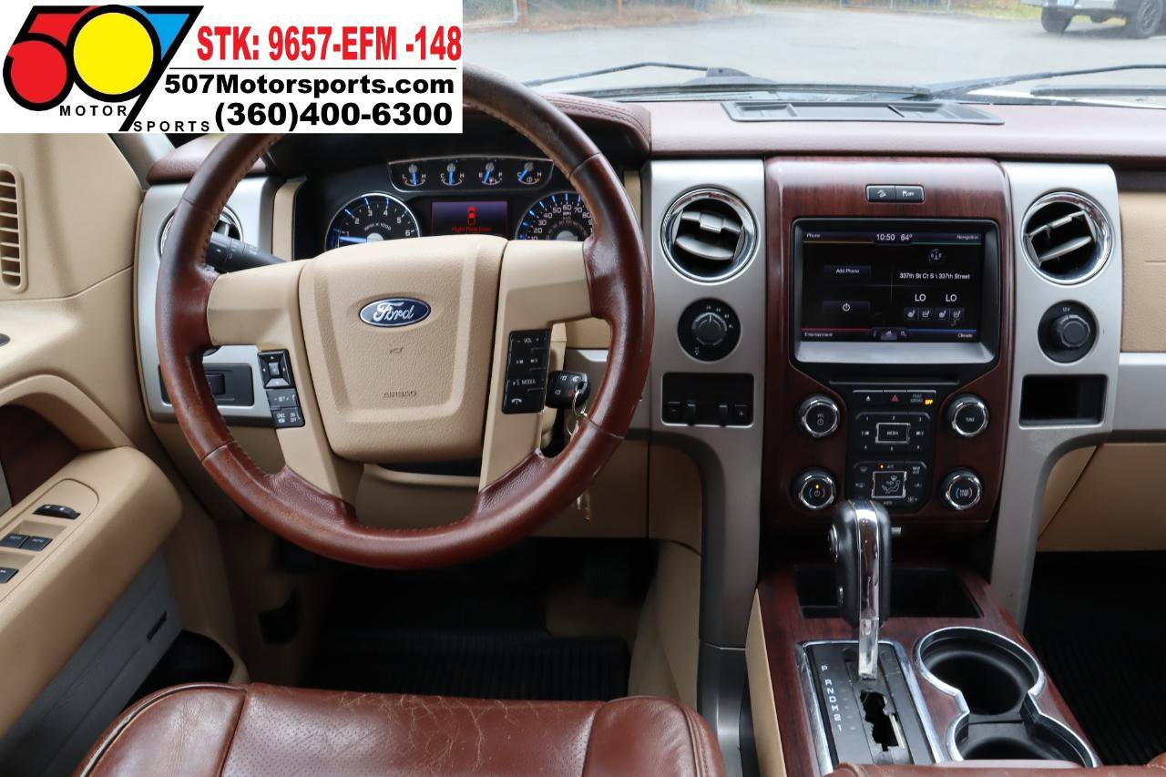Used 2013 Ford F150 King Ranch w/ King Ranch Luxury Pkg AWD/4WD image 18