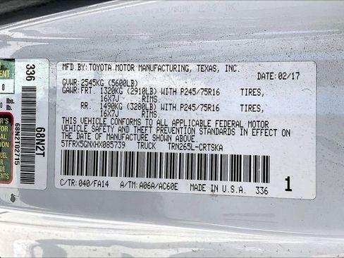 Used 2017 Toyota Tacoma SR RWD image 34