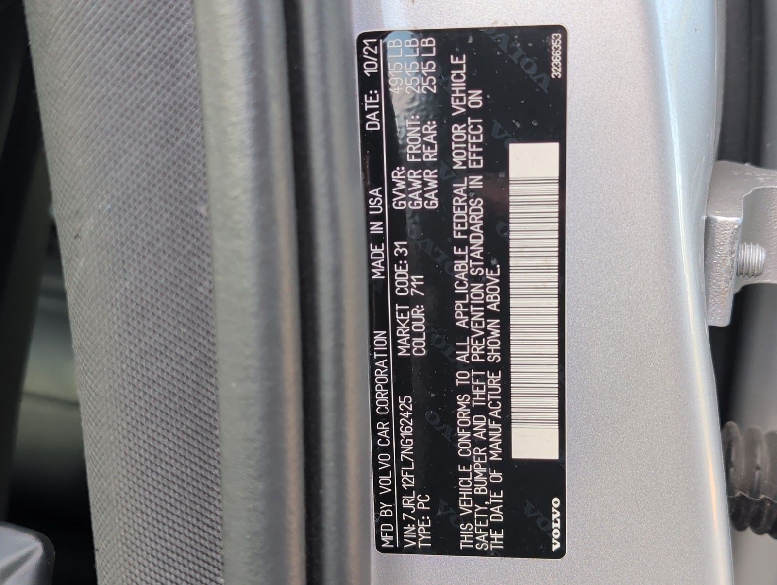 Used 2022 Volvo S60 B5 Inscription w/ Advanced Package FWD image 30