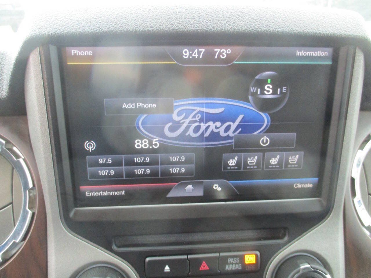 Used 2016 Ford F350 Lariat w/ Lariat Interior Package AWD/4WD image 30