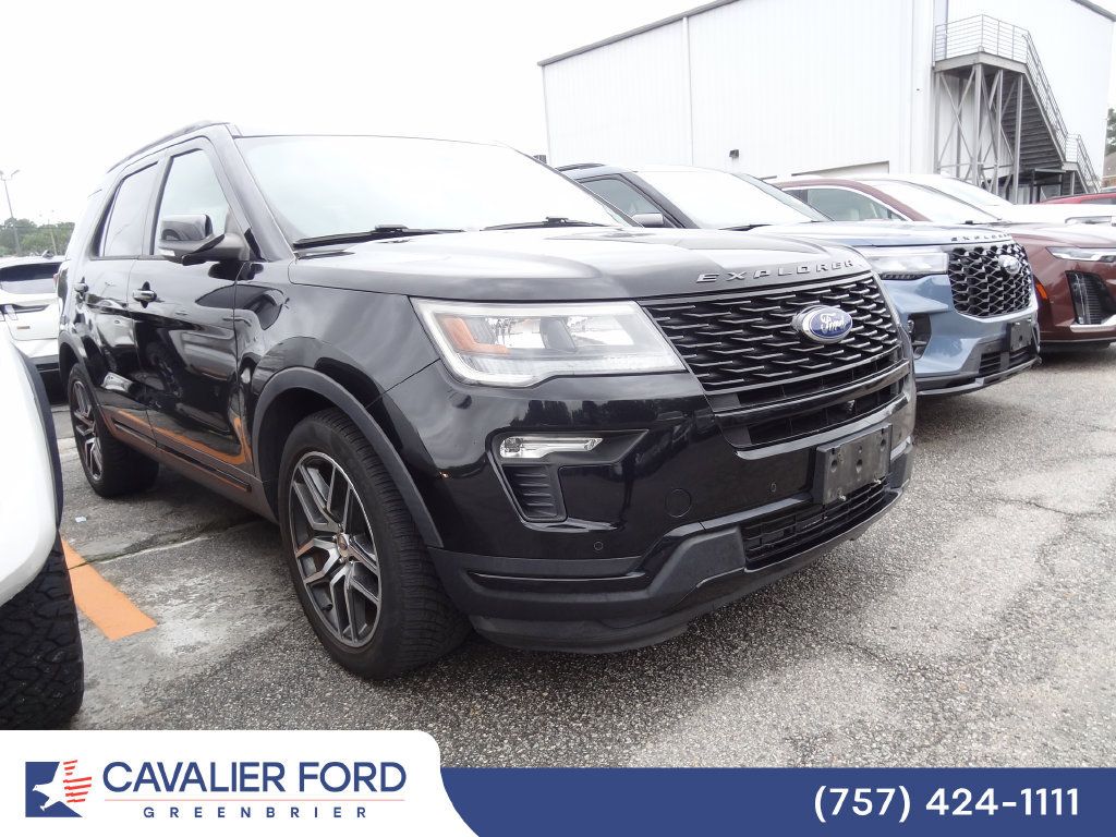 Used 2018 Ford Explorer Sport w/ Equipment Group 401A AWD/4WD image 1