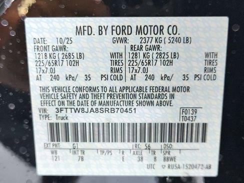 New 2025 Ford Maverick XLT w/ XLT Luxury Package AWD/4WD image 32
