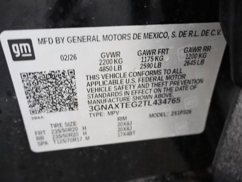 New 2026 Chevrolet Equinox RS AWD/4WD image 36