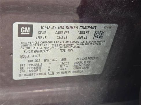 Used 2017 Buick Encore Sport Touring w/ Safety Package FWD image 14