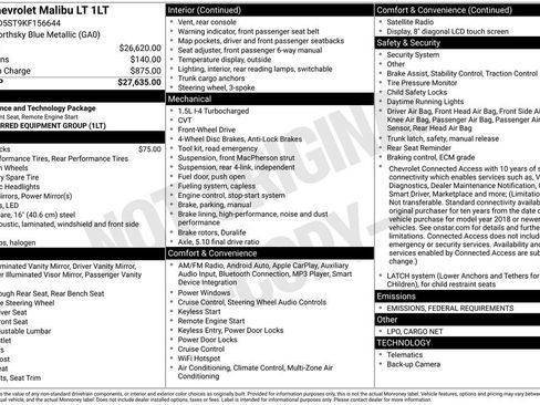 Used 2019 Chevrolet Malibu LT image 31