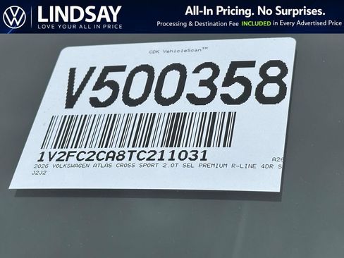 New 2026 Volkswagen Atlas Cross Sport SEL Premium R-Line AWD/4WD image 23