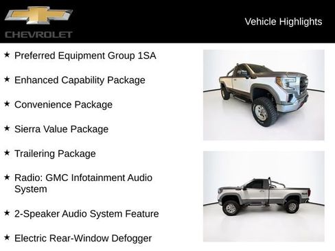 Used 2020 GMC Sierra 1500 4x4 Regular Cab w/ Sierra Value Package image 5