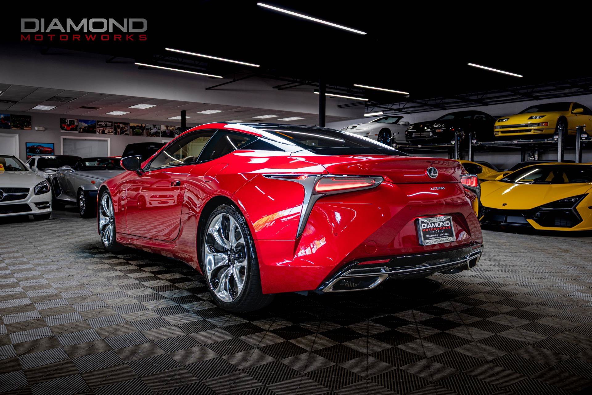 Used 2020 Lexus LC 500 Coupe w/ Sport Package RWD image 2