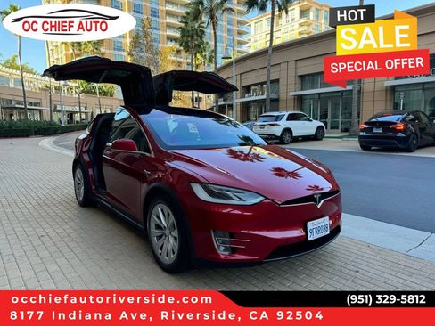 Used 2019 Tesla Model X 75D AWD/4WD image 1